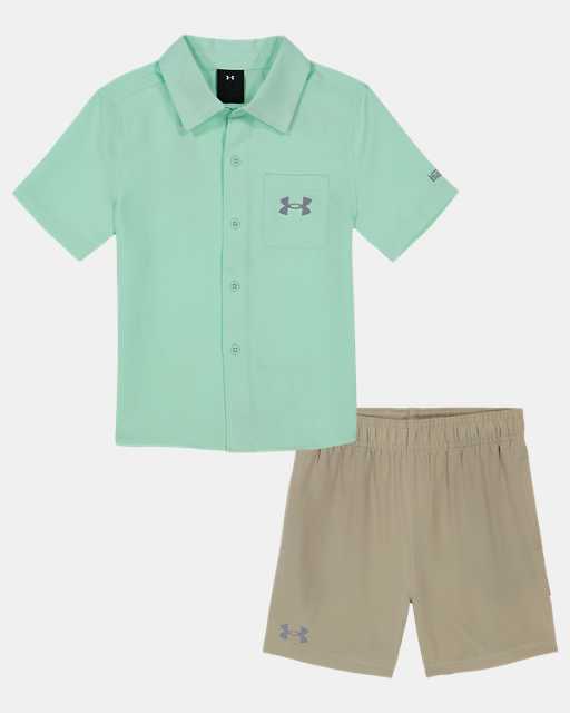 Little Boys' UA Woven Shirt Set